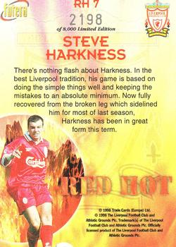 1998 Futera Liverpool - Red Hot #RH7 Steve Harkness Back