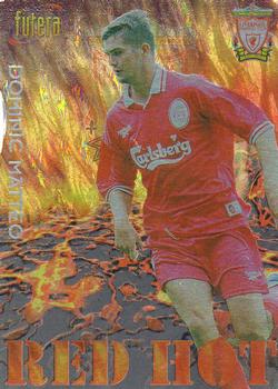1998 Futera Liverpool - Red Hot #RH9 Dominic Matteo Front