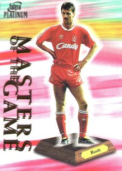 1998 Futera Platinum Liverpool Masters of the Game #NNO Ian Rush Front