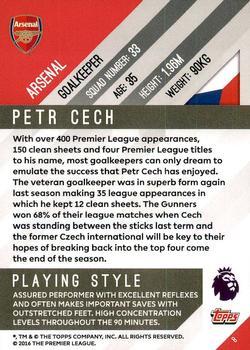 2017-18 Topps Premier Gold - Green #8 Petr Cech Back