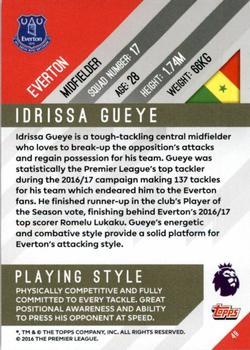 2017-18 Topps Premier Gold - Green #49 Idrissa Gueye Back
