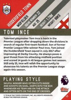 2017-18 Topps Premier Gold - Green #56 Tom Ince Back