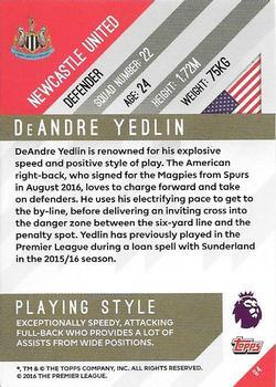 2017-18 Topps Premier Gold - Green #94 Deandre Yedlin Back