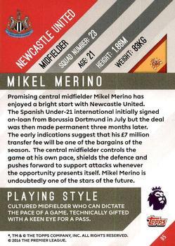 2017-18 Topps Premier Gold - Green #95 Mikel Merino Back