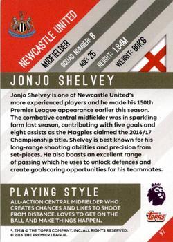 2017-18 Topps Premier Gold - Green #97 Jonjo Shelvey Back