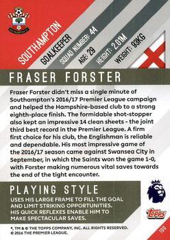 2017-18 Topps Premier Gold - Green #100 Fraser Forster Back