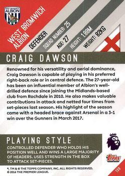 2017-18 Topps Premier Gold - Green #138 Craig Dawson Back