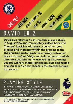 2017-18 Topps Premier Gold - Green #155 David Luiz Back