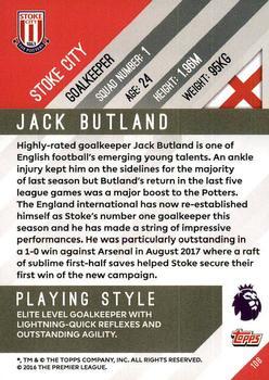 2017-18 Topps Premier Gold - Red #108 Jack Butland Back