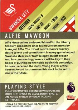 2017-18 Topps Premier Gold - Red #166 Alfie Mawson Back