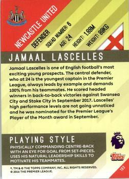 2017-18 Topps Premier Gold - Red #193 Jamaal Lascelles Back