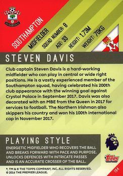 2017-18 Topps Premier Gold - Yellow #194 Steven Davis Back
