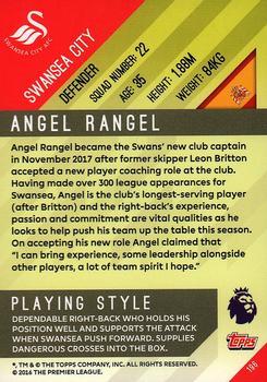 2017-18 Topps Premier Gold - Yellow #196 Angel Rangel Back