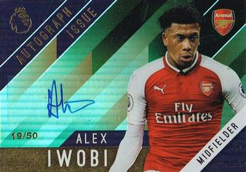 2017-18 Topps Premier Gold - Autographs Green #NNO Alex Iwobi Front