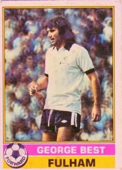 1977-78 Topps Footballer English (Red Backs) #1 George Best Front