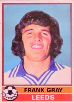 1977-78 Topps Footballer English (Red Backs) #2 Frank Gray Front