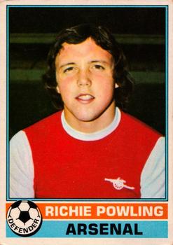 1977-78 Topps Footballer English (Red Backs) #23 Richie Powling Front
