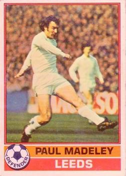 1977-78 Topps Footballer English (Red Backs) #30 Paul Madeley Front