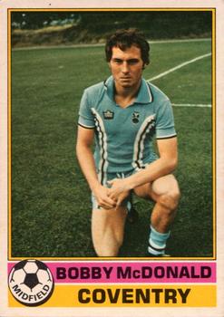 1977-78 Topps Footballer English (Red Backs) #38 Bobby McDonald Front