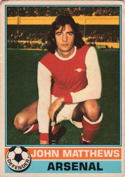 1977-78 Topps Footballer English (Red Backs) #69 John Matthews Front
