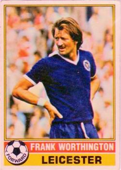 1977-78 Topps Footballer English (Red Backs) #70 Frank Worthington Front