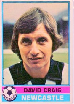 1977-78 Topps Footballer English (Red Backs) #86 David Craig Front
