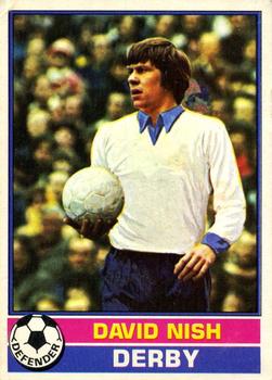 1977-78 Topps Footballer English (Red Backs) #93 David Nish Front