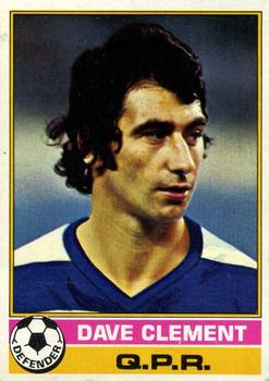 1977-78 Topps Footballer English (Red Backs) #95 Dave Clement Front