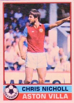 1977-78 Topps Footballer English (Red Backs) #127 Chris Nicholl Front