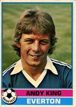 1977-78 Topps Footballer English (Red Backs) #134 Andy King Front