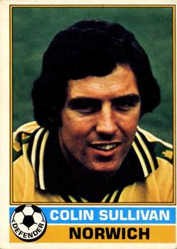 1977-78 Topps Footballer English (Red Backs) #138 Colin Sullivan Front