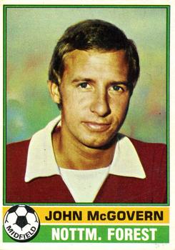 1977-78 Topps Footballer English (Red Backs) #141 John McGovern Front