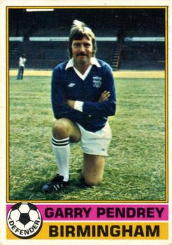 1977-78 Topps Footballer English (Red Backs) #173 Garry Pendrey Front
