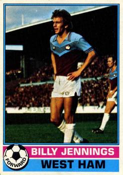 1977-78 Topps Footballer English (Red Backs) #176 Billy Jennings Front