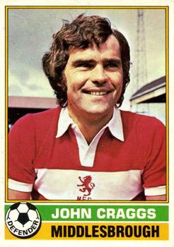 1977-78 Topps Footballer English (Red Backs) #183 John Craggs Front