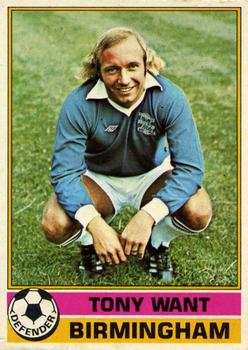 1977-78 Topps Footballer English (Red Backs) #197 Tony Want Front