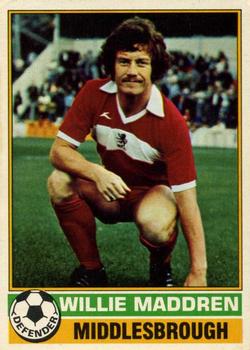 1977-78 Topps Footballer English (Red Backs) #207 Willie Maddren Front