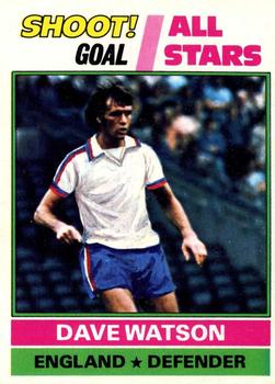 1977-78 Topps Footballer English (Red Backs) #240 Dave Watson Front