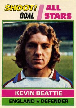 1977-78 Topps Footballer English (Red Backs) #242 Kevin Beattie Front