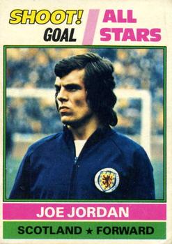 1977-78 Topps Footballer English (Red Backs) #245 Joe Jordan Front