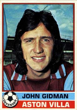 1977-78 Topps Footballer English (Red Backs) #248 John Gidman Front