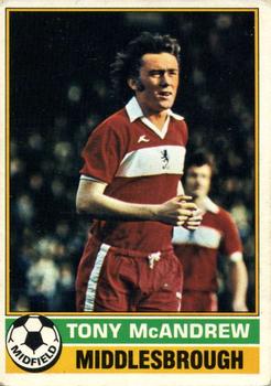 1977-78 Topps Footballer English (Red Backs) #254 Tony McAndrew Front