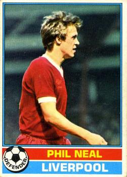 1977-78 Topps Footballer English (Red Backs) #255 Phil Neal Front
