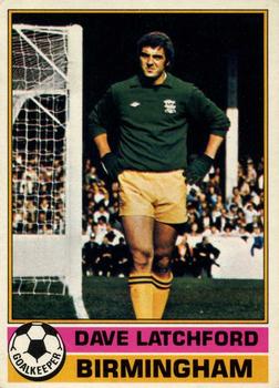 1977-78 Topps Footballer English (Red Backs) #261 Dave Latchford Front