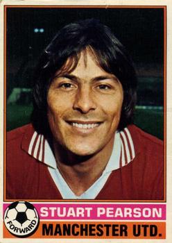 1977-78 Topps Footballer English (Red Backs) #288 Stuart Pearson Front