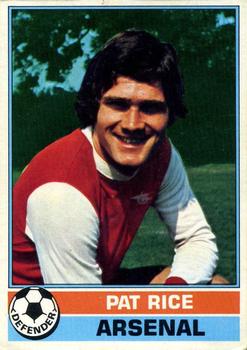 1977-78 Topps Footballer English (Red Backs) #301 Pat Rice Front