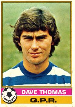 1977-78 Topps Footballer English (Red Backs) #316 Dave Thomas Front