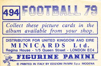 1978-79 Panini Football 79 (UK) #494 Hibernian Team Group Back