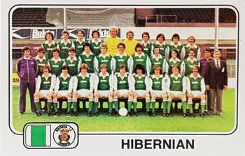 1978-79 Panini Football 79 (UK) #494 Hibernian Team Group Front