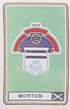 1978-79 Panini Football 79 (UK) #510 Greenock Morton Club Badge Front